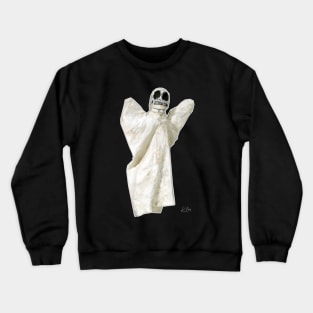 Mr. Death (Herr Tod) Adapted from Paul Klee Hand Puppet Crewneck Sweatshirt